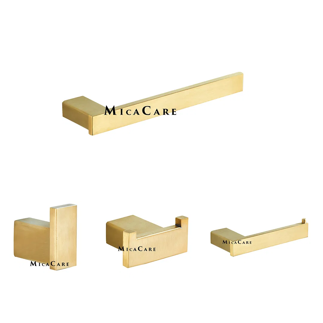 Elegant Gold Stainless Steel 304 Towel Ring for Modern Bathrooms