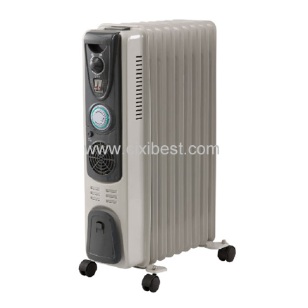Turbo Fan Room Oil Filled Radiator Oil Heater Bo-1007TF