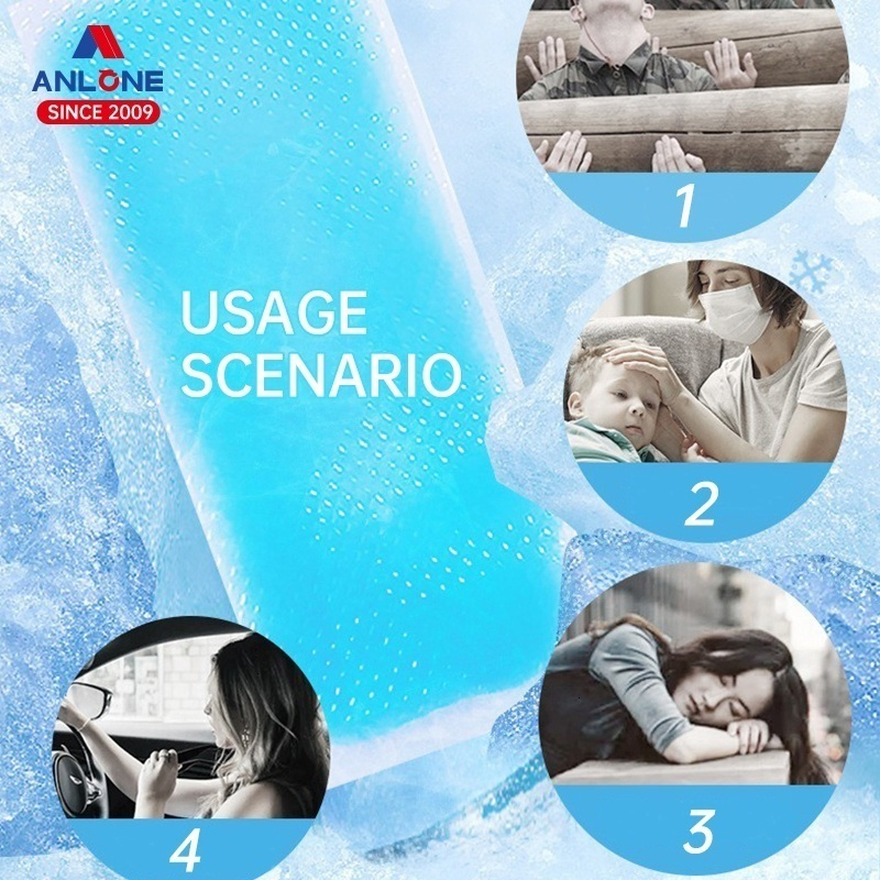 OEM Mint Portable Cooling Gel Patch High Quality Phone Cooling Summer Heat Prevention