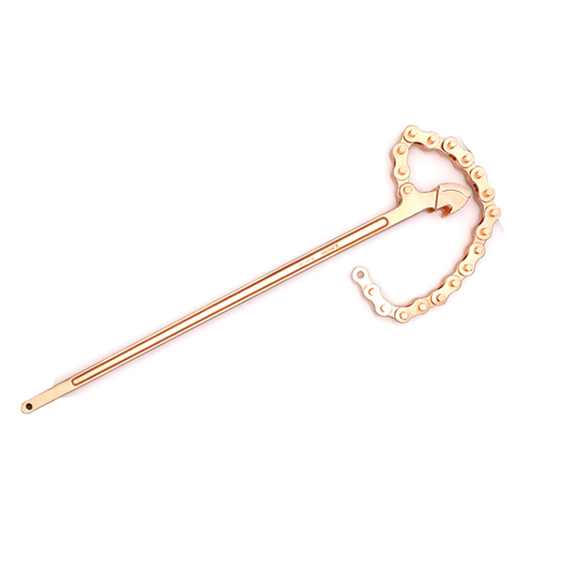 Wedo Non-Sparking Wrench, Light Chain Pipe