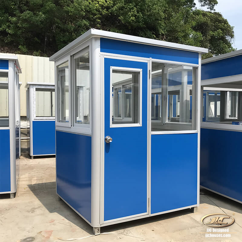 Secure EPS Mobile Plans Prefab Beautiful Design Modular Outdoor Movable Portable Prefabricated Security Sentry Box Guard House