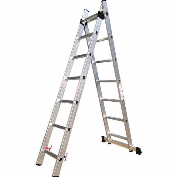 Two Section Aluminum Ladder for Extend up and Down