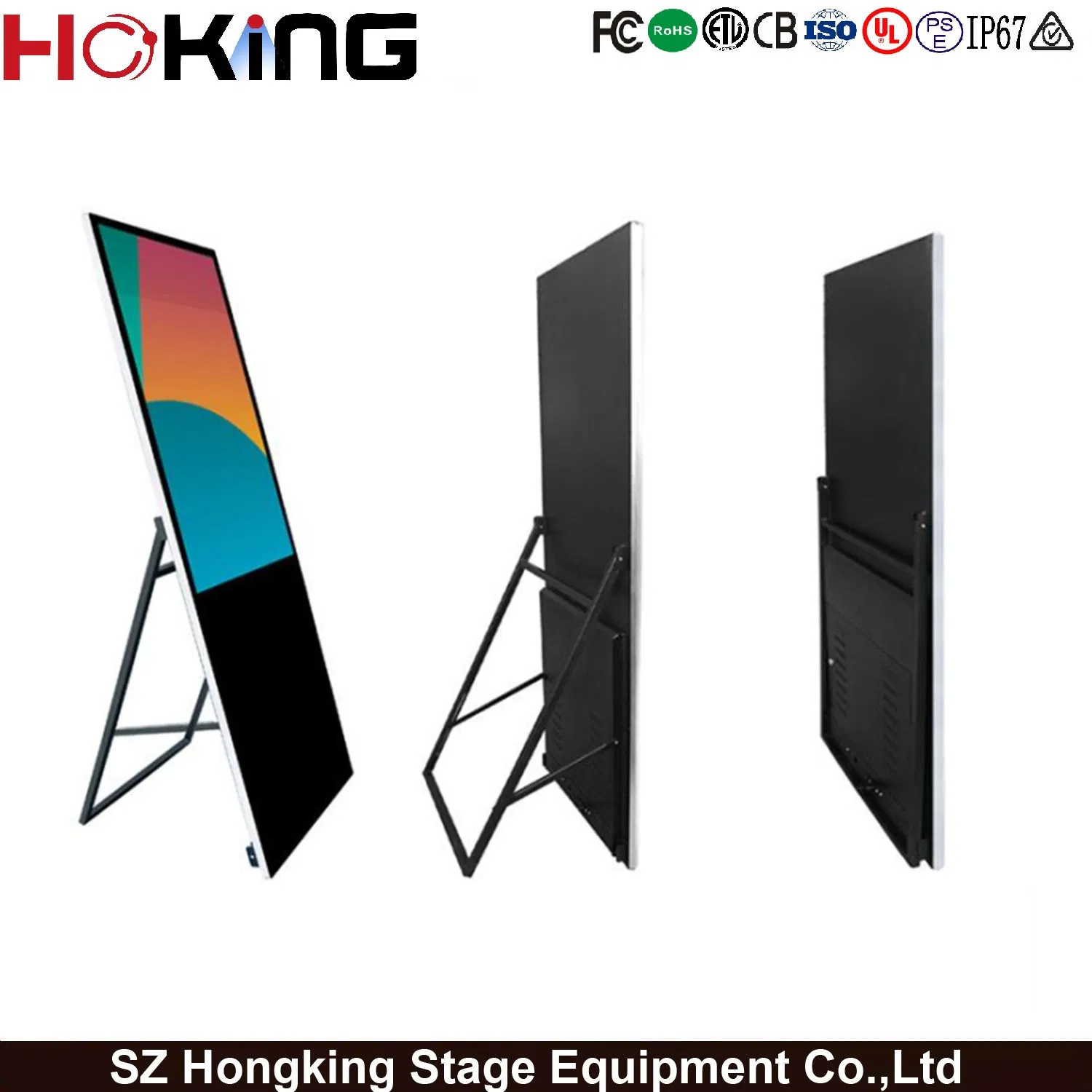 Ade Aluminum Snap Frame Cinema Movie Poster LED Advertising Display