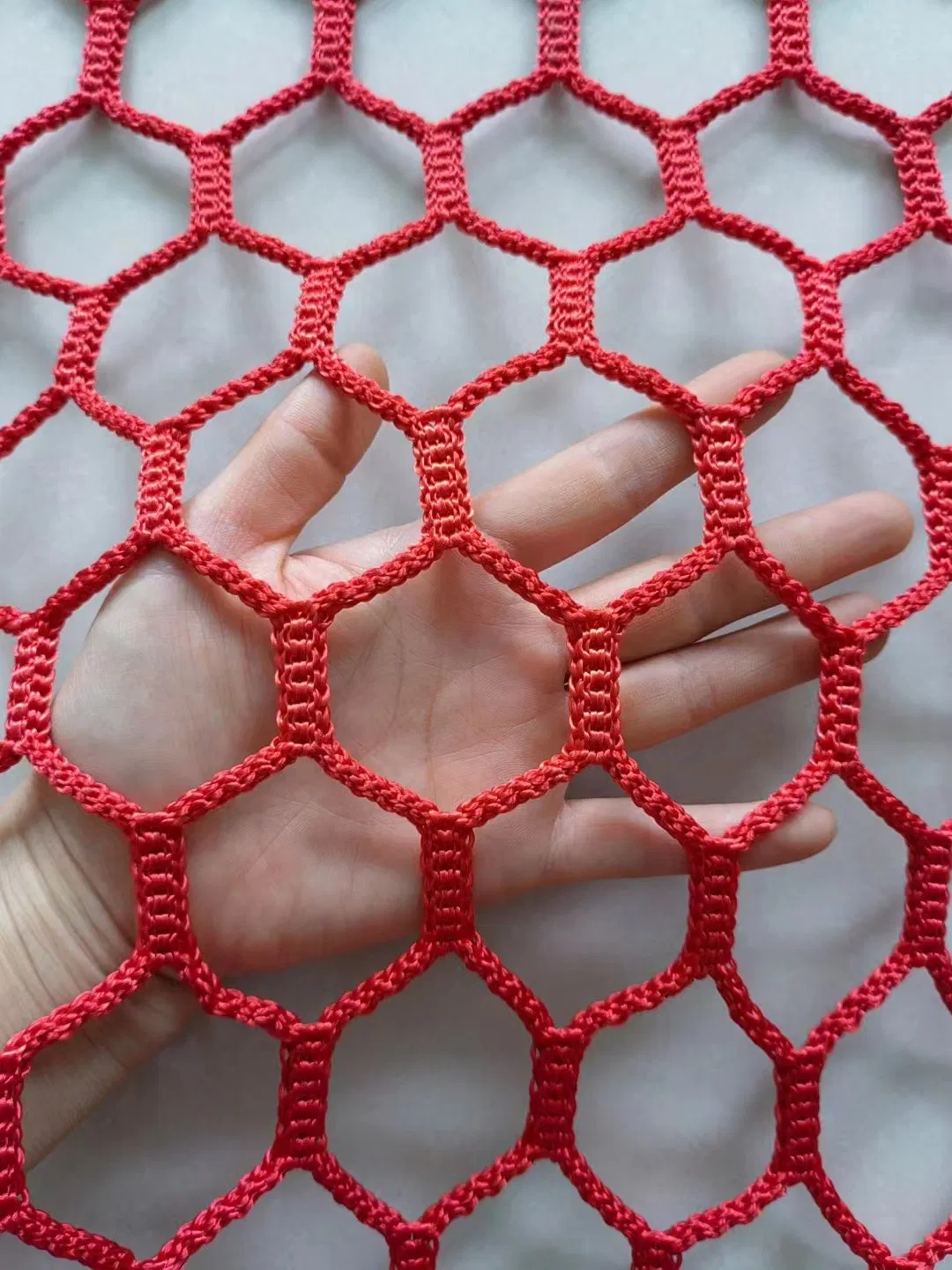 Custom Nylon High-Strength Polyester Garden Decoration Mesh Weaving Net Hammock Swing Safety Net