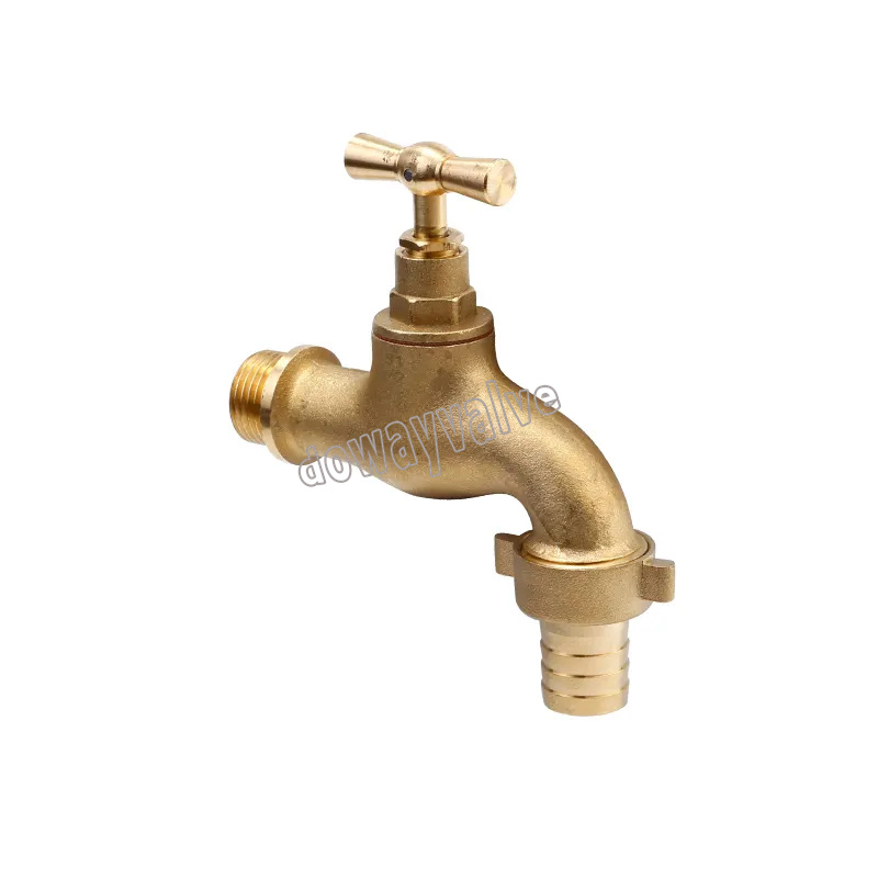 OEM Brass Bibcock Water Tap with Water Outlet Factory
