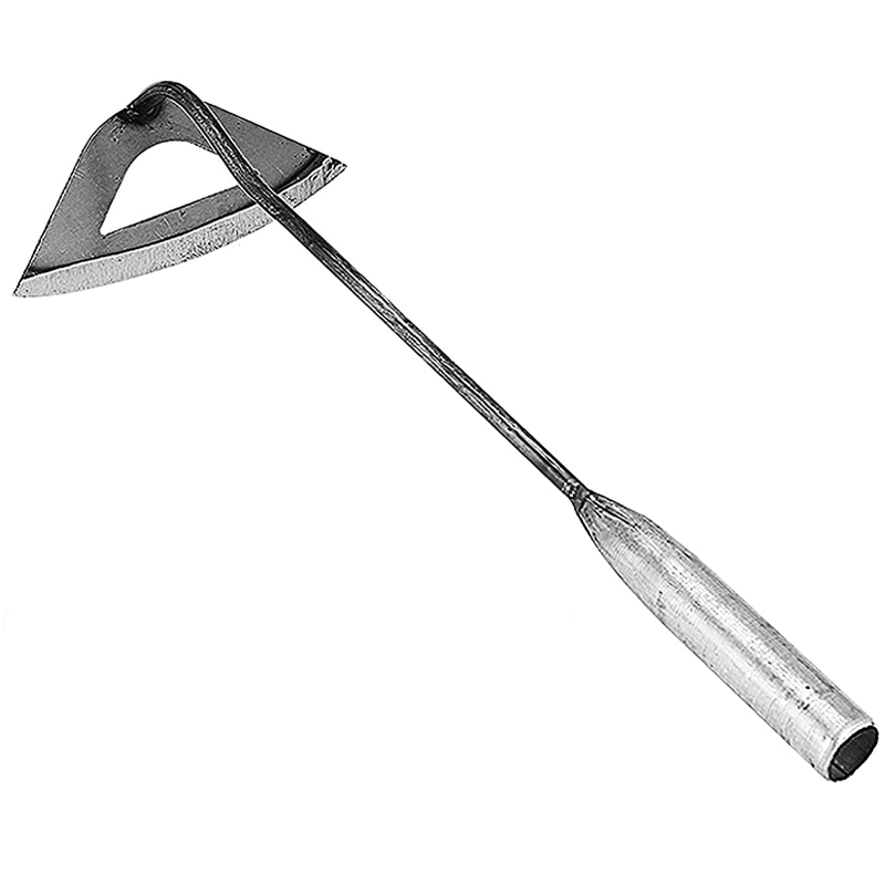Hot Selling Hand-Hardened Forged Hoe Weeding Gardening Tool Hoe Hand-Held Small All-Steel Hardened Hollow Hoe