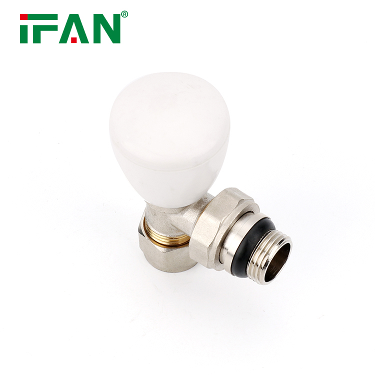 Ifan Good Price Thermostatic Radiator Valve Radiator Valve 1/2 3/4 Inch Brass Radiator Valve