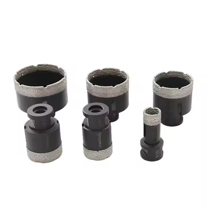 High Quality 5-70mm Diamond Drill Bit Hole Saw Cutter Vacuum Brazed Diamond Core Drill Bit Set for Porcelain Tile Marble Granite