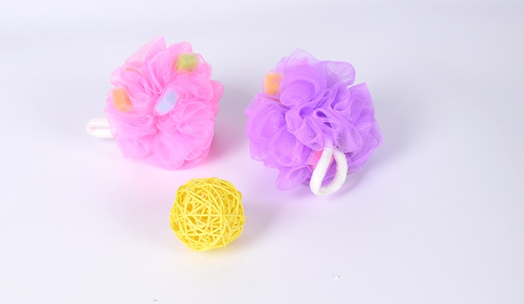 Soft Shower Puff Flower for Body Washing Cleaning