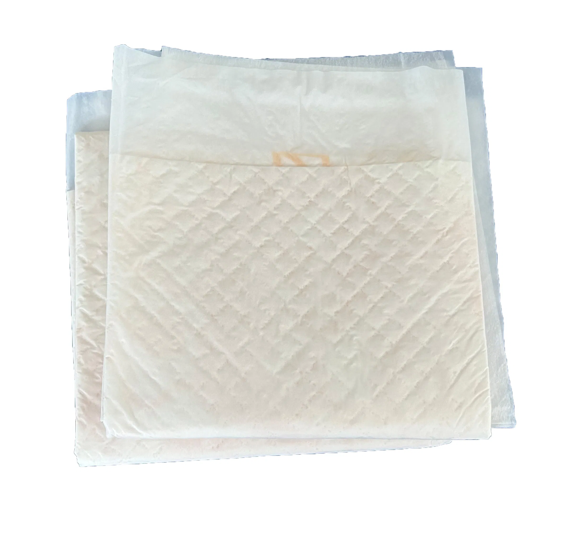 Orange Cute Print Highly Absorbent Waterproof Disposable Underpads