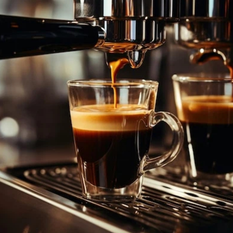 240 Cup/H Semi-Automatic Commercial Espresso Coffee Machines