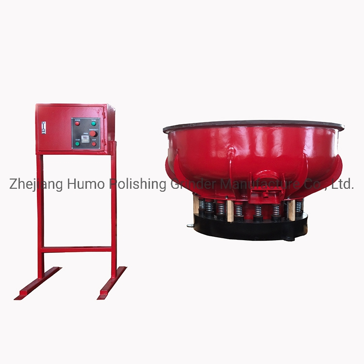 Vibratory Finishing Machine with Straight Wall Bowl Polishing Machines 900L