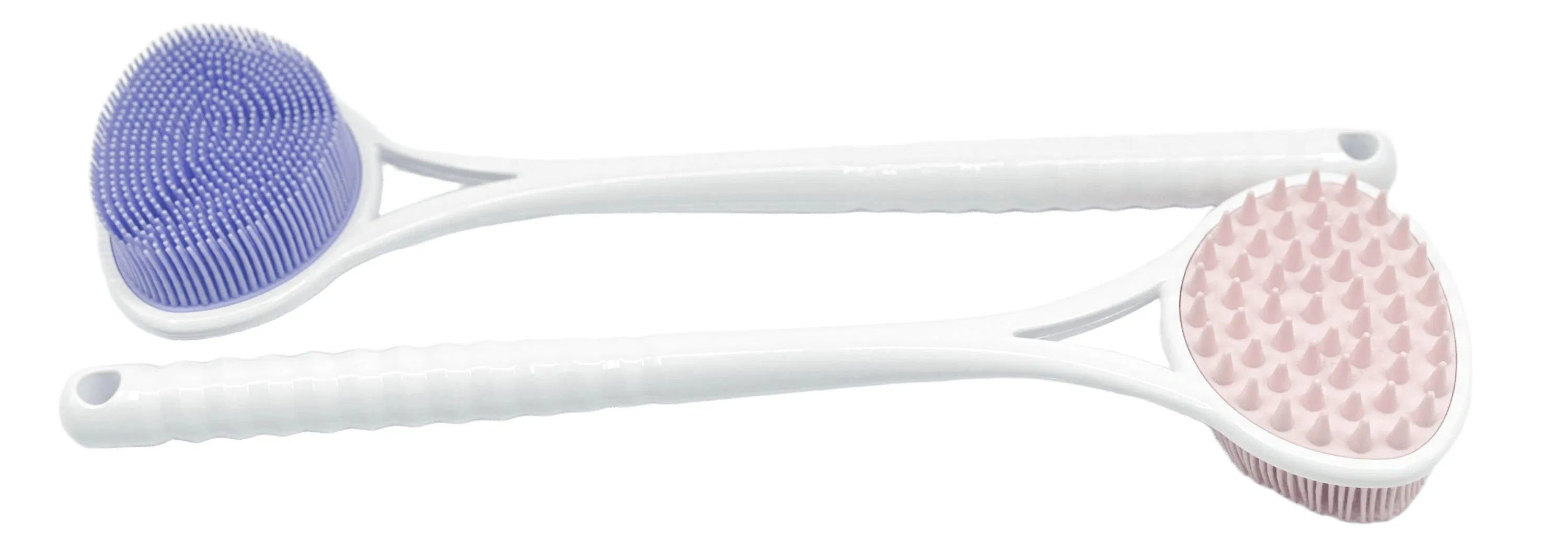 Skin-Friendly Long Handle Shower Exfoliating Brush for Removing Dead Skin and Unclogging Pores Brush