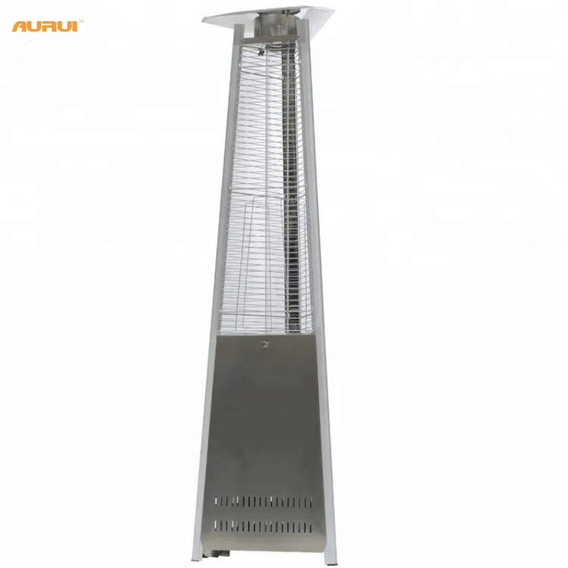 Triangle High Quality Outdoor Garden Black Brown Swimming Pool Gas Patio Heater