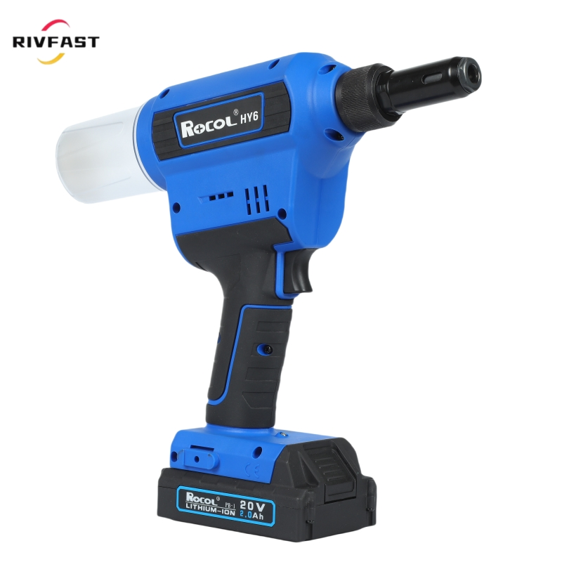 Аккумуляторная заклепочная машина для болтов 6.4 мм