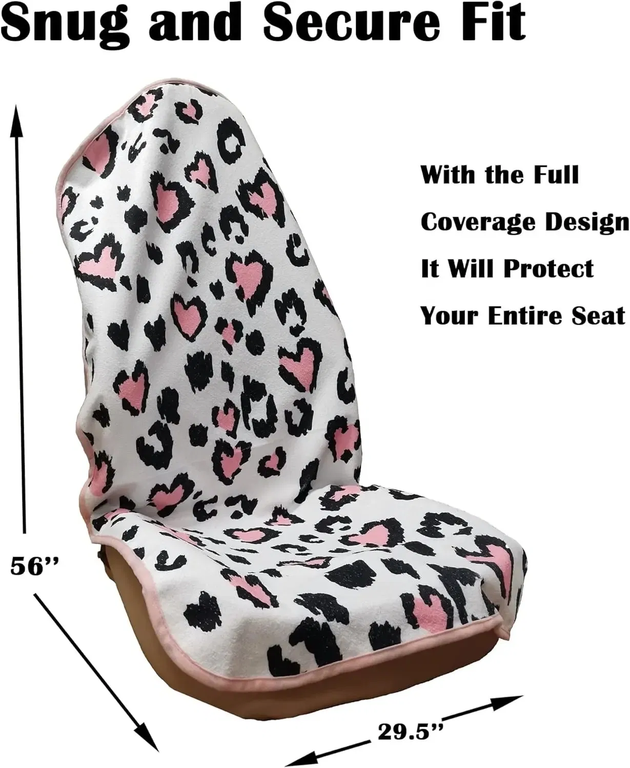 Microfiber Car Seat Towel Custom Printed Recycled Beach Towel