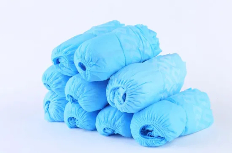 Durable Dustproof Elastic Band Reusable Plastic Shoe Covers