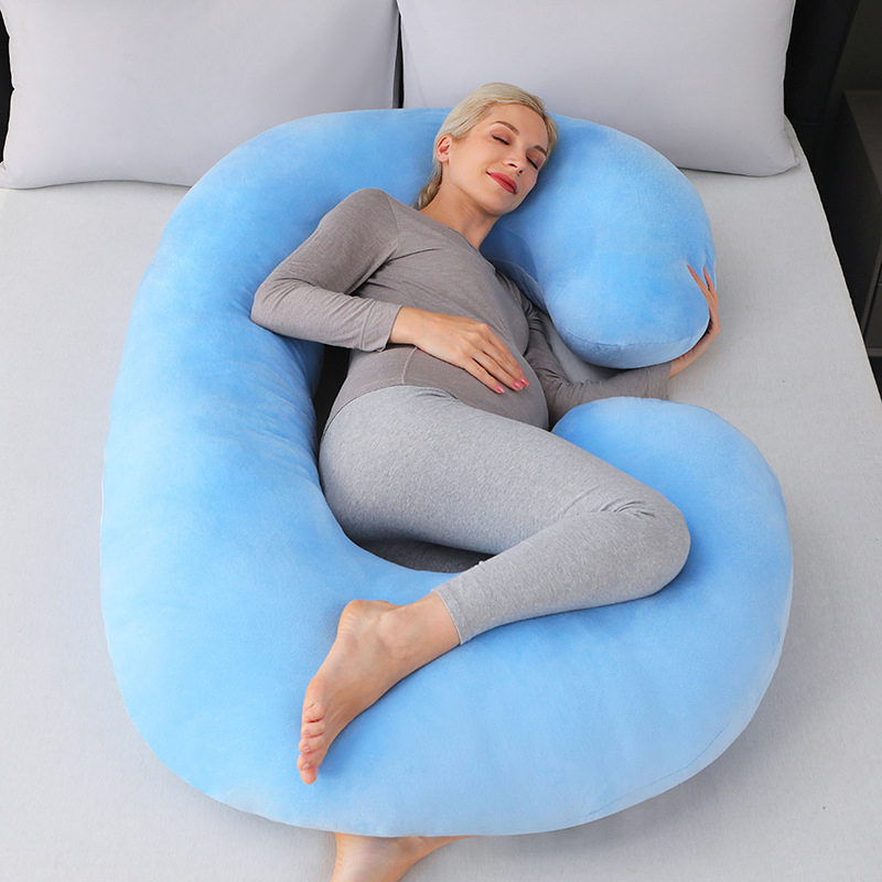 Pregnancy Pillows, U Shaped Body Maternity Pillow with Removable Cover