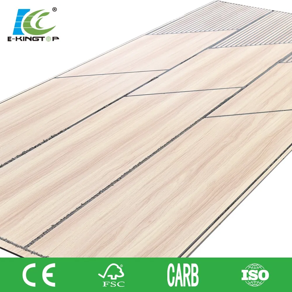 Polyester Fiber Sound Acoustic Wall Panels Felt Acoustic Wood Wall Panels