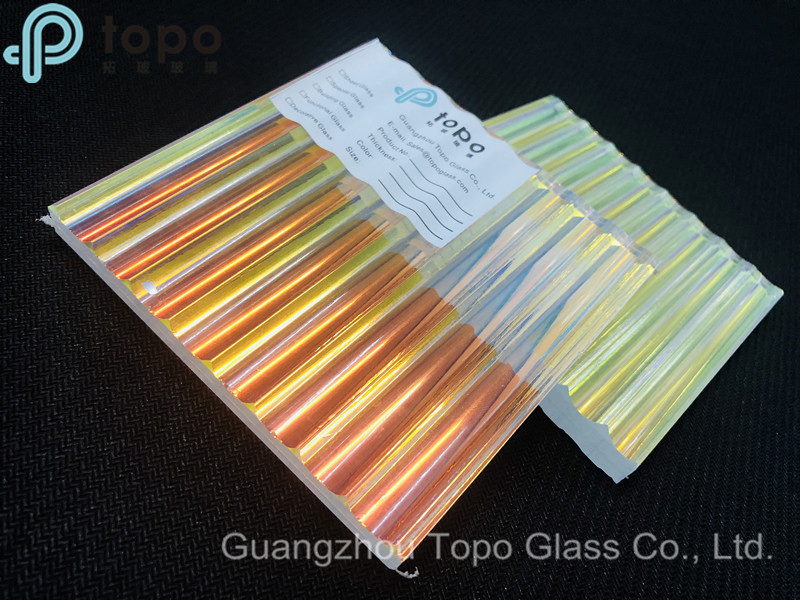 Pattern Laminated Glass with Color Changed PVB Film (LG-TP)