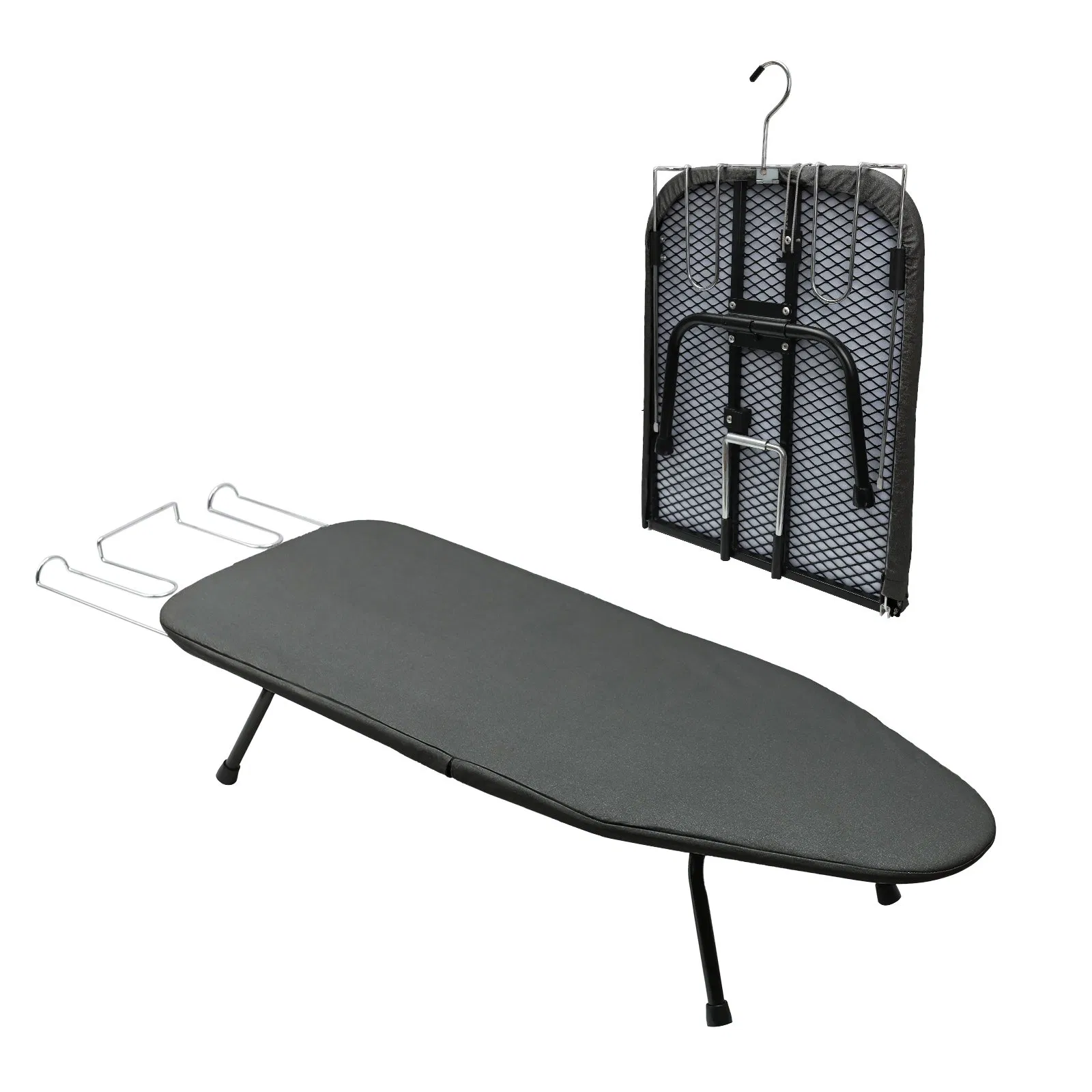 Складная гладильная доска с подставкой для утюга