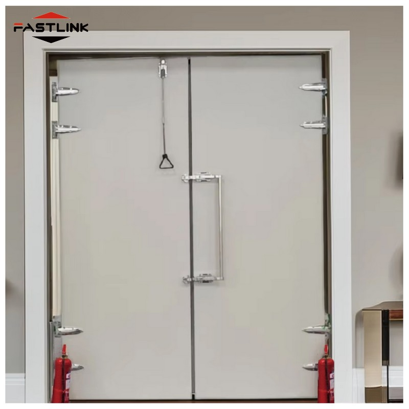 Fastlink Genuine New Product Explosion Factory Galvanized Steel Exterior Swinging Bar Doors