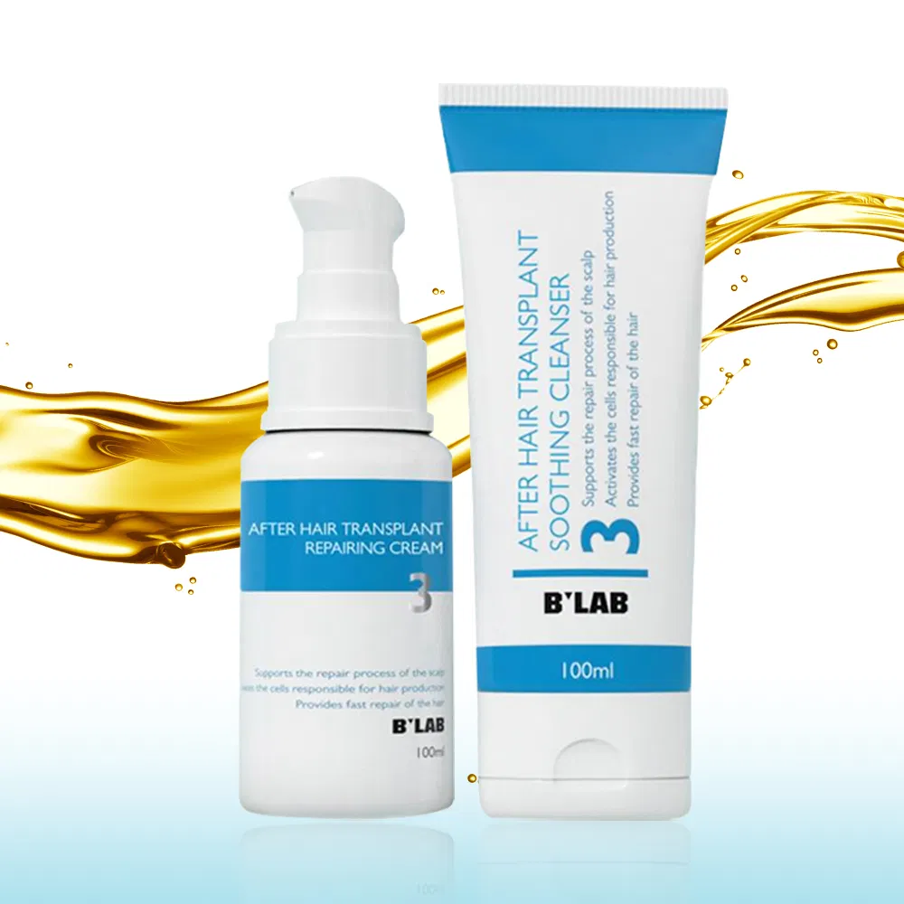 Private Label Natural Head Scalp Care After Hair Transplant Repairing Cream