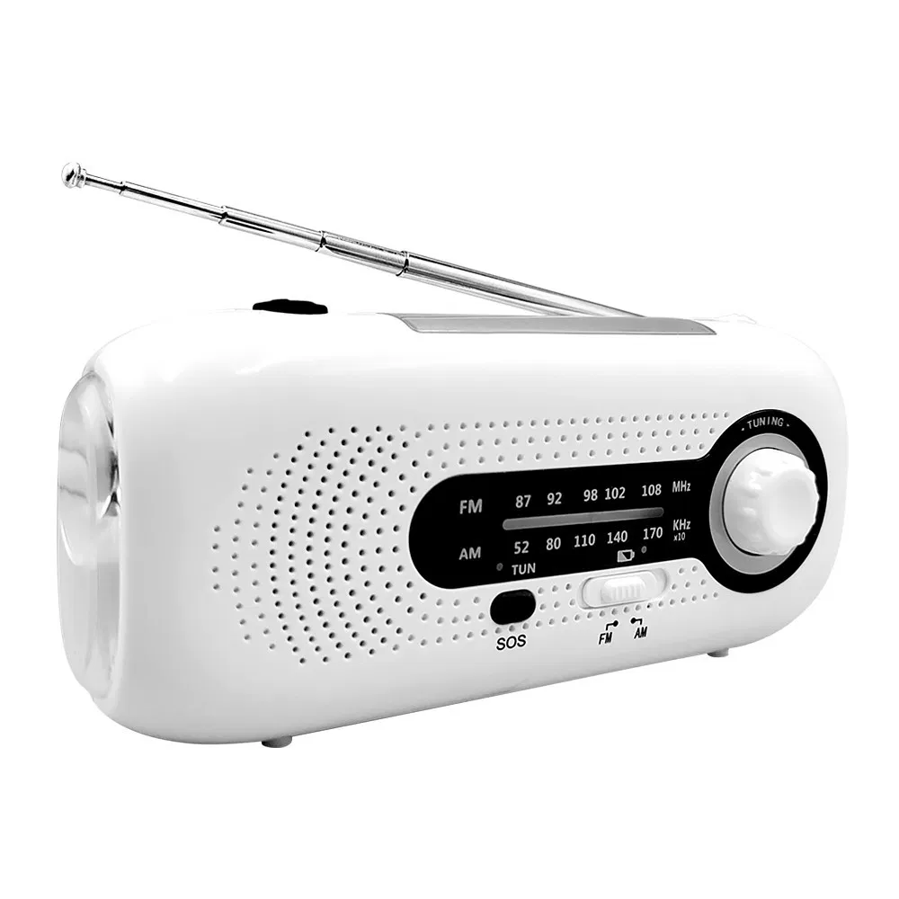 Factory OEM Emergency Weather Solar Energy Am/FM / Noaa Wb Weather Forecast Radio with Portable 2000mAh Power Bank