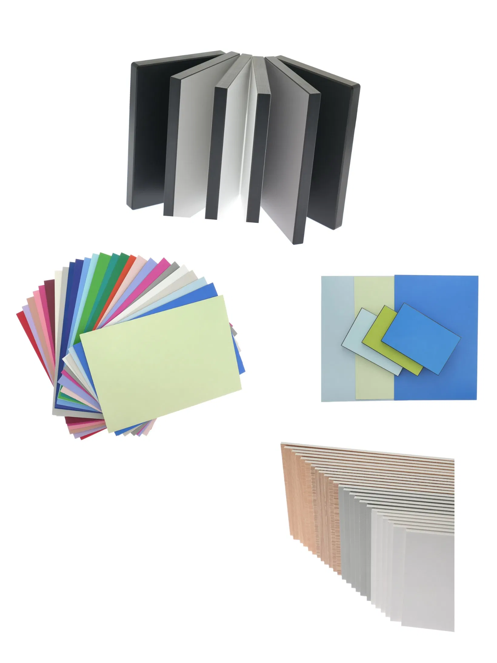 Easy Installation Custom Size High Pressure Laminate Sheet Fireproof HPL for Modular Toilet Partitions