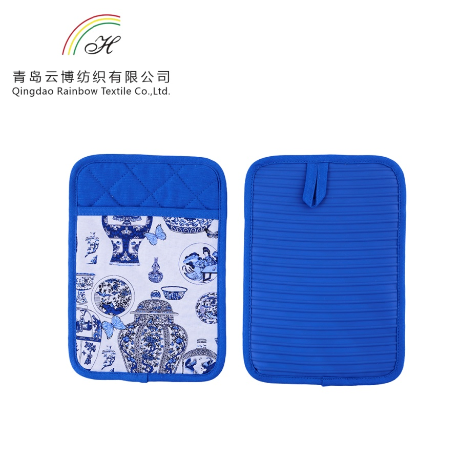 Customizable Silicone Mat Pot Holder for Hot Dishes Pad Non Slip
