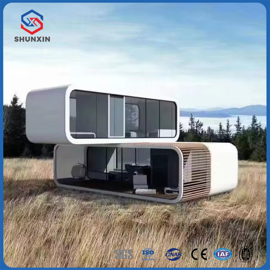 Modern Prefab Villa Homes: Lightweight Steel Portable House