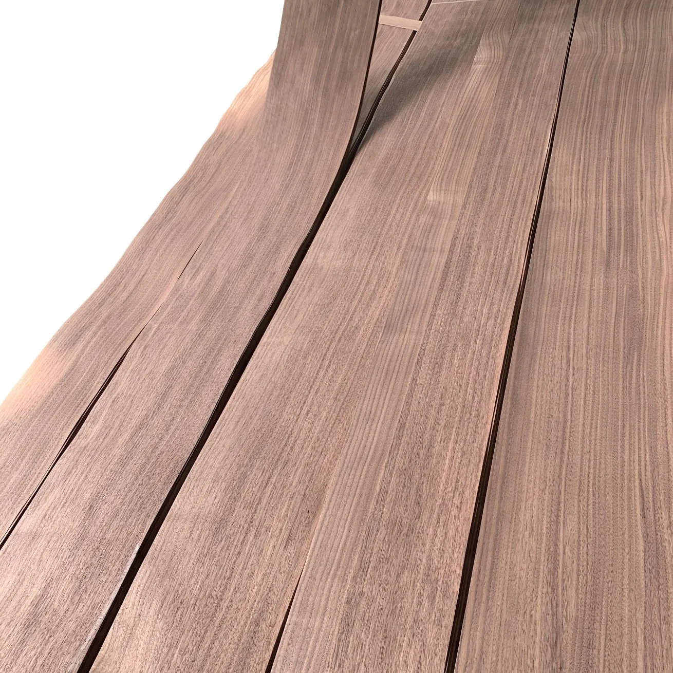 Natural American Walnut Veneer Wholesale for Furniture Finishing
