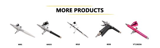 20cc 40cc Gravity Dual Action Airbrush (6002G)