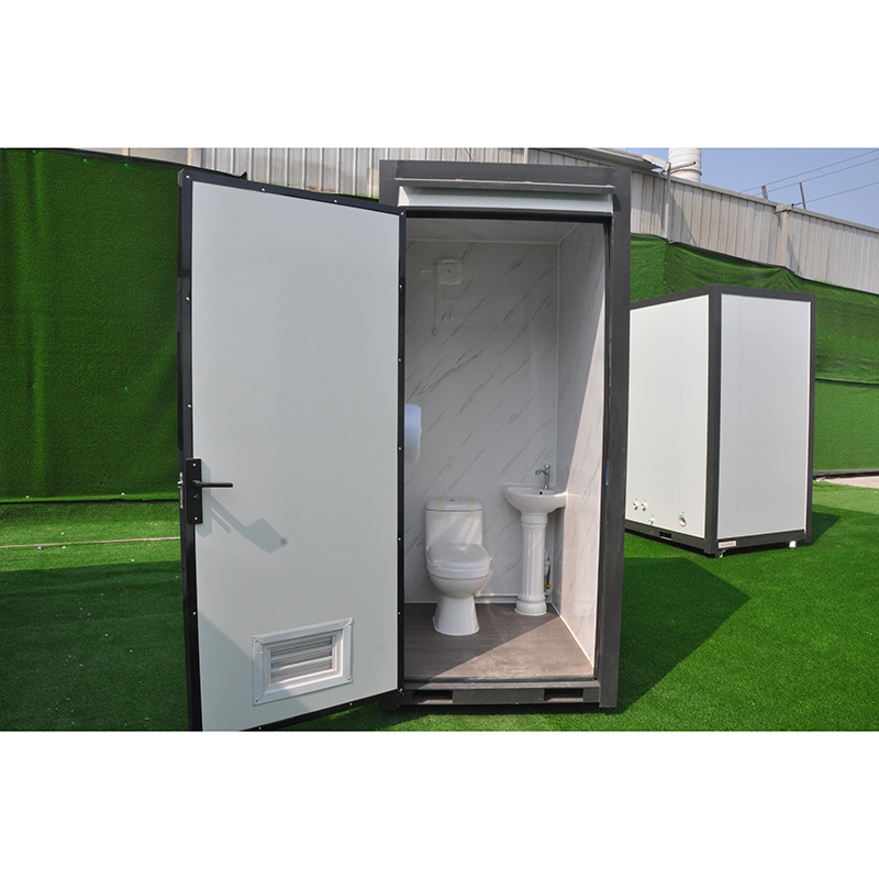 Fully Equipped Outdoor Container Toilet House Prefabricated Backyard Portable Bathroom Movable Toilet