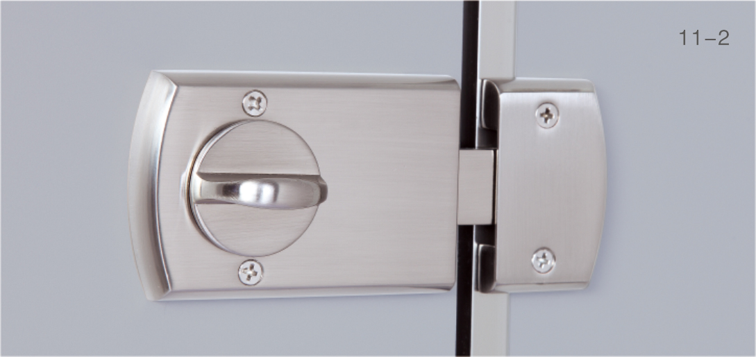 Elegant Round Lock Toilet Partition Door Indicator Lock