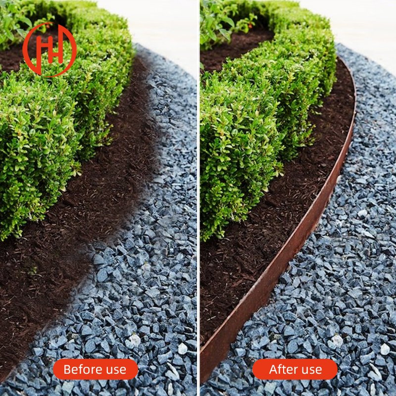 Patent Aluminium Grass Edging Lawn Fence