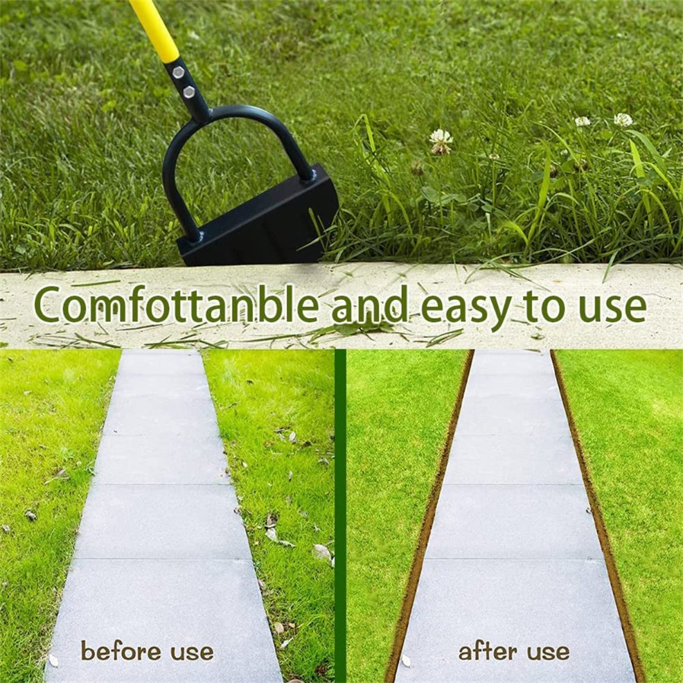 Manual Lawn Edger Shovel Tool for Edge Trimming and Border Cutting