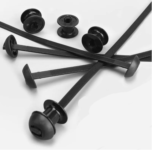 Nylon66 and Nylon6 Push Mount Nylon Cable Tie Car Cable Ties