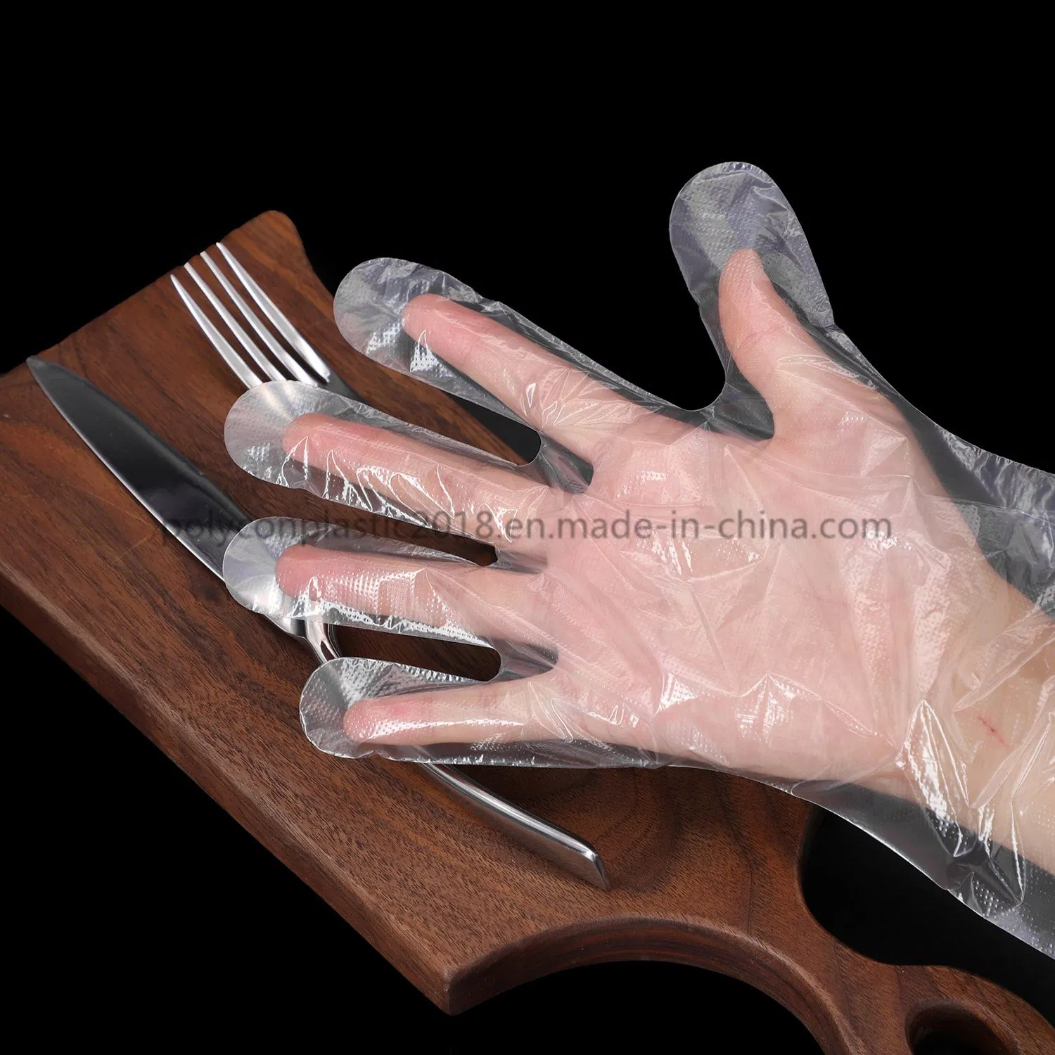 LDPE Polyethylene Disposable Kitchen Gloves Strong Gloves
