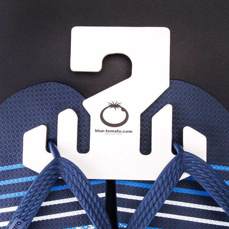 Custom Logo Printing Thick Paper Cardboard Hanger for Shoes Footwear