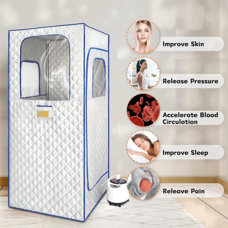 Portable Steam Sauna Room Home Steamer Sauna Tent SPA