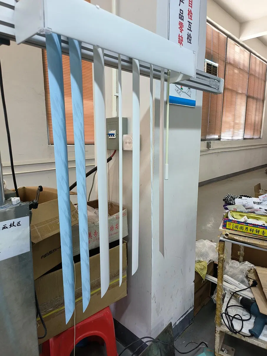 PVC Slat Window Blinds 3.5-Inch Vinyl Vertical Blinds
