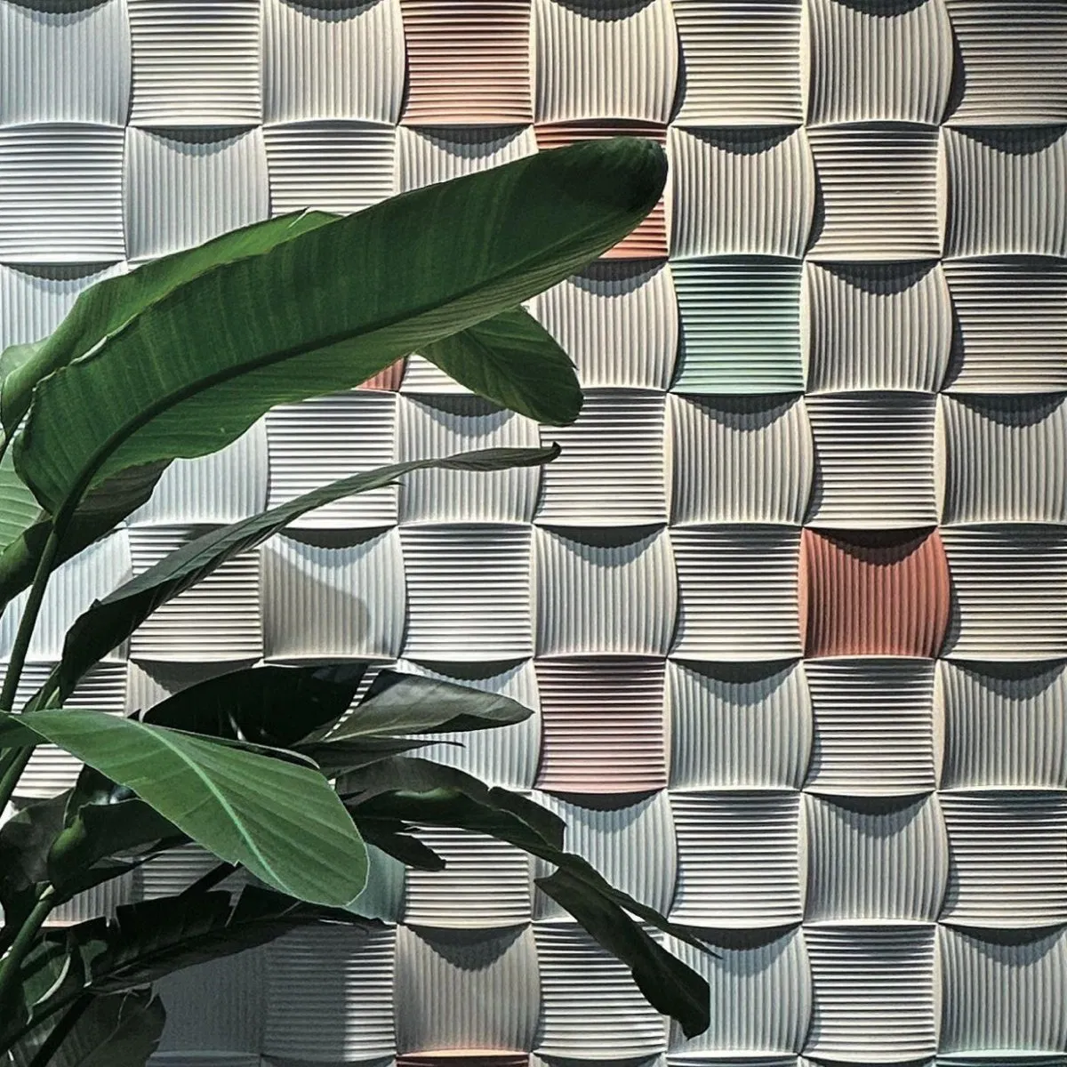 UHPC Concrete 3D Bricks Waterproof for home office villa Indoor outdoor wall decoration BV 160*168*18mm