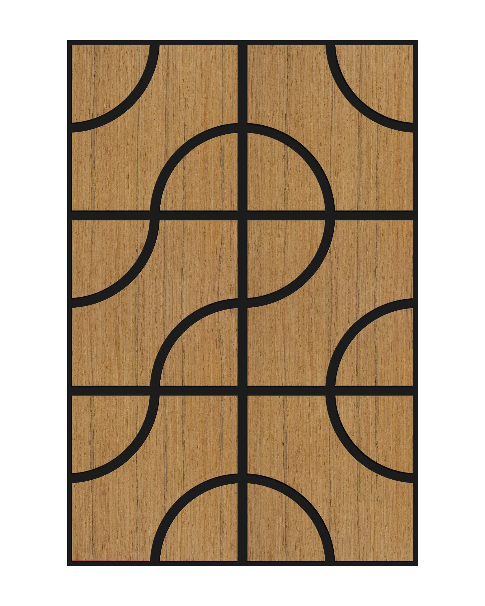 Hot Sell Eco-Friendly Soundproof Wall Panels Interior Decoration Wood Acoustic Slat Panels
