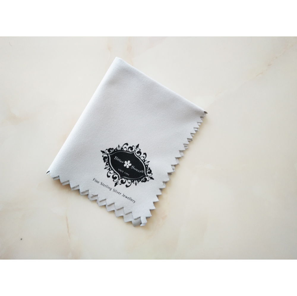 Cleaning Cloth Guaranteed Quality Microfiber Jewelry Cleaning Nano Fiber Cloth with Silk Screen