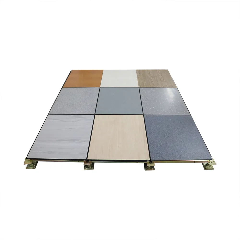Anti Static False PVC Coated Steel Vinyl Raised Access Floor