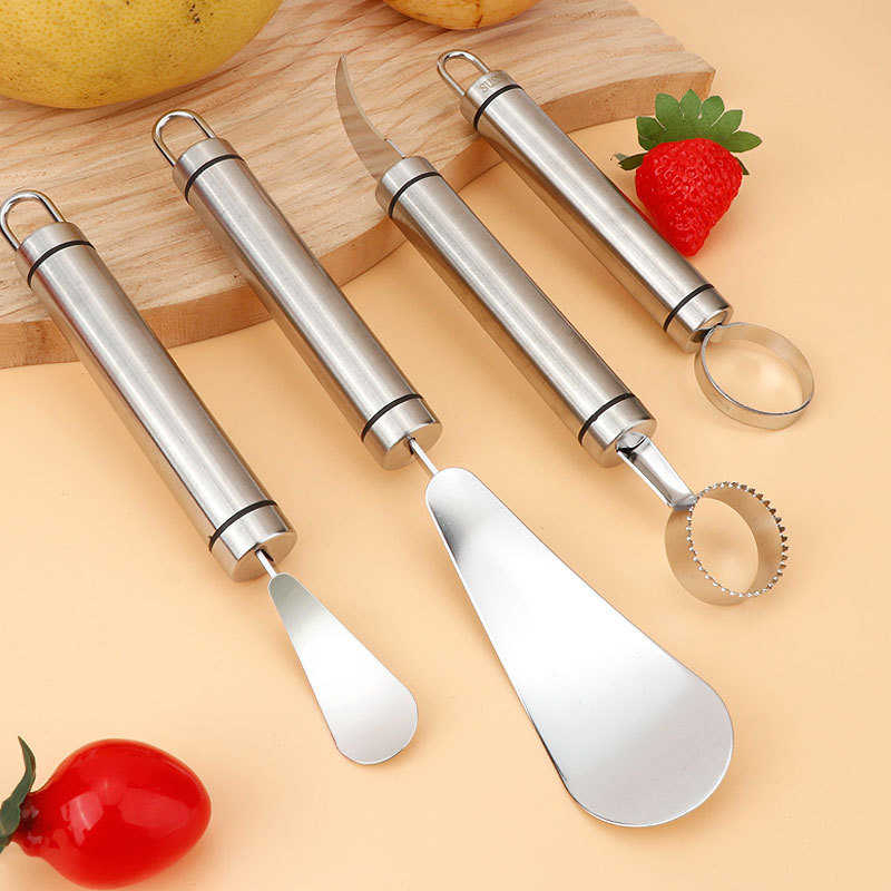 Stainless Steel Household Orange Peeler Yellow Peach Fruit Peeler Pomegranate Fruit Opener