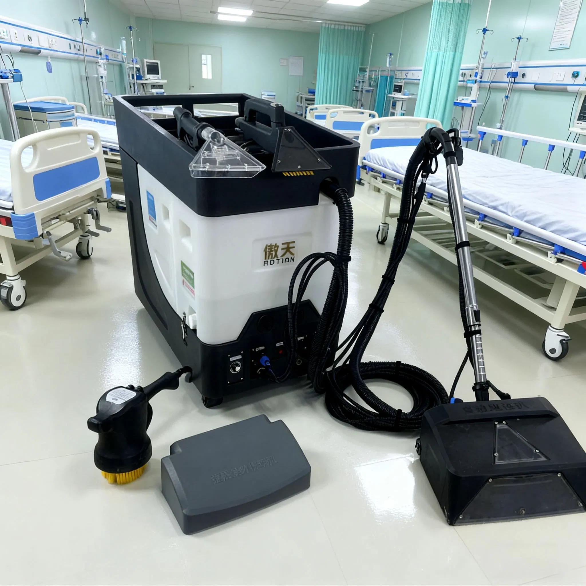 2025 Factory Professional Powerful Deep Stain Canister Portable Wet & Dry Steam Cleaner Steam Spot Cleaner for Sofa Car