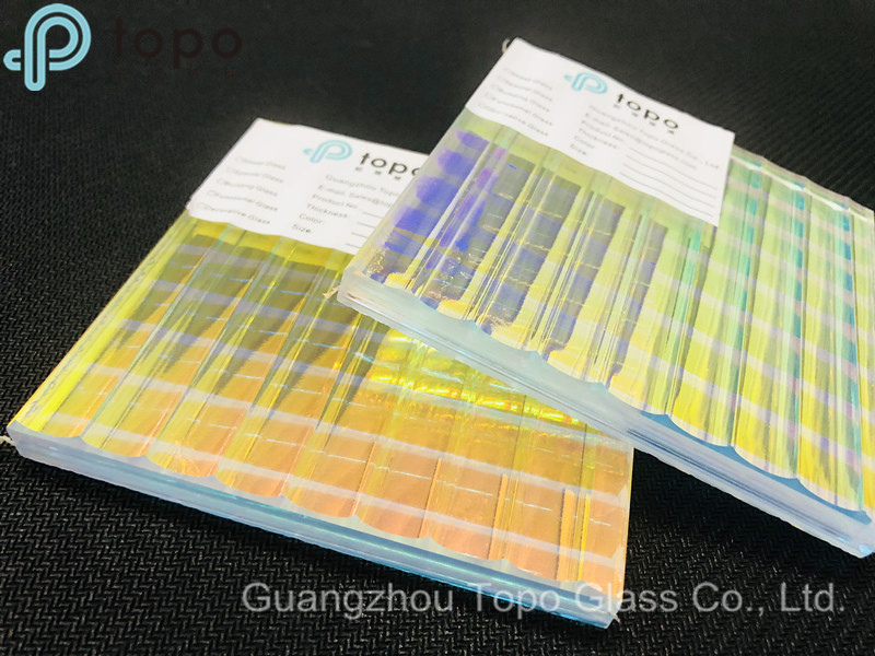 Customized Colorful Pattern Laminated Art Glass to Your Projects (LG-TP)