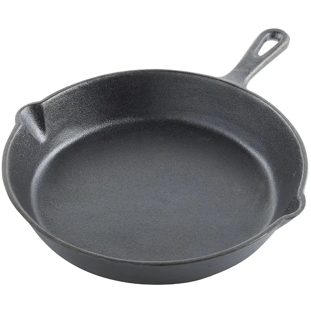 Cast Iron Cooking Pan Nonstick Skillet Pre-Seasoned Pot